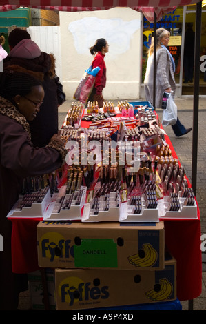 Cosmetics at Walthamstow market in east London capital of England UK Stock Photo