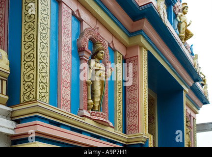 Gopuram gate infront of Sri Sathya Sai Babas ashram, Prashanti Niliyam Stock Photo