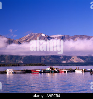 Lake and Mountains in Atlin, BC, Canada Stock Photo - Alamy