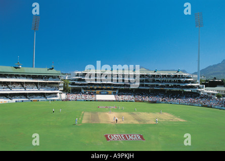 Cricket match in Cape Town South Africa Stock Photo