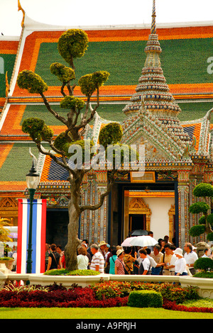 Phra Maha Monthien Group, Grand Palace Bangkok, Thailand Stock Photo
