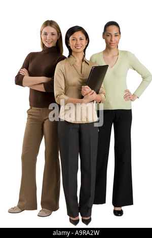 Group of multi ethnic businesswomen Stock Photo