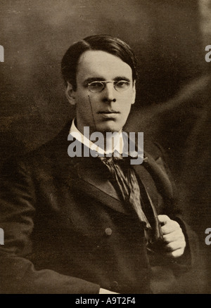 William Butler Yeats, 1865 - 1939. Irish poet, dramatist and prose writer. Stock Photo