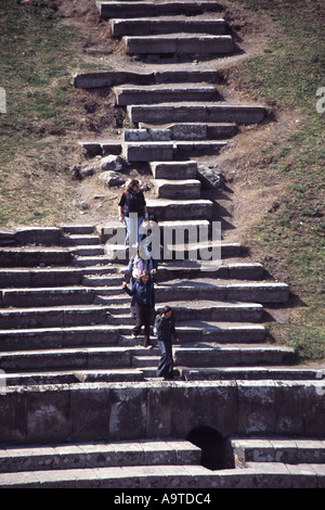 Anfiteatro Old Pompeii Italy Stock Photo