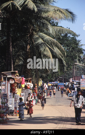 GOA Shops and market stalls in Palolem Stock Photo - Alamy