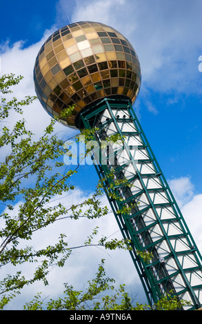 Stock Photo Sunsphere Knoxville Tennessee USA Stock Photo