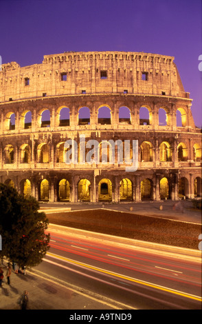 Rome Colloseum at dawn  Stock Photo