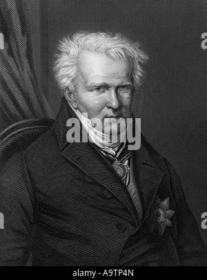 ALEXANDER VON HUMBOLDT  (1769-1859) German naturalist and explorer Stock Photo