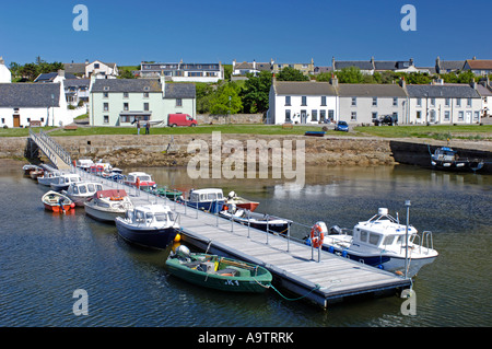 Portmahomack Village Bay Easter Ross and Cromarty Highland Region Scotland. Stock Photo