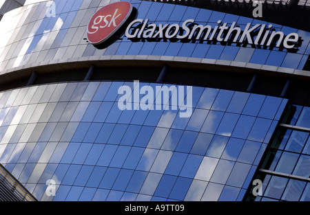 GlaxoSmithKline HQ in UK Stock Photo