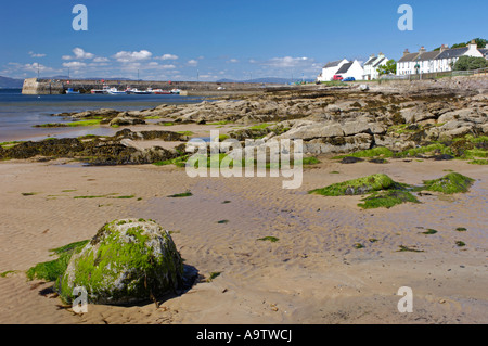 Portmahomack Village, Easter Ross and Cromarty. Stock Photo