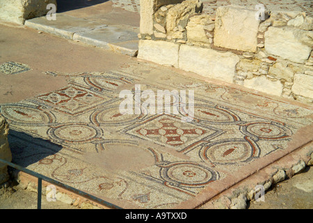 Roman Agora ruins at Kourion Cyprus Stock Photo