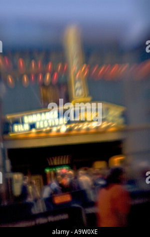Sundance Film Festival on Historic Main Street, Park City Utah USA ...