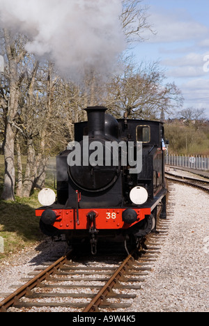 A1X (TERRIER) CLASS 0-6-0T No W11 'NEWPORT' on the Isle of Wight steam railway