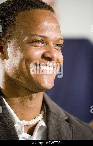 Head-shot of a teacher Stock Photo