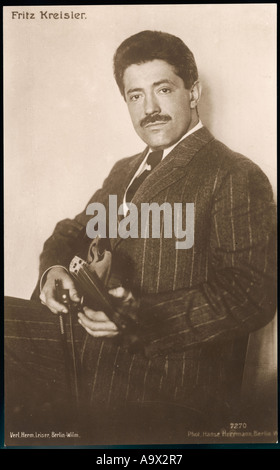 FRITZ KREISLER (1875-1962) Austrian violinist and composer Stock Photo ...