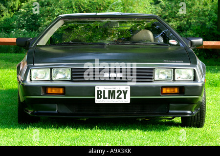 De Lorean. Built 1981 to 1982. Designed by Giugiaro Stock Photo