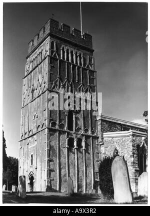 Churches Earls Barton Stock Photo