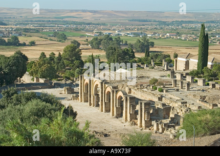 Madinat Al Zahra aka Medina Azahara Cordoba Province The Great Portico Stock Photo