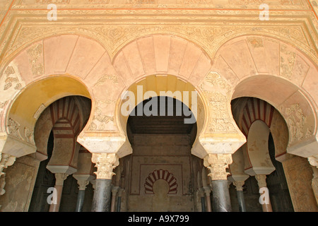 Madinat Al Zahra aka Medina Azahara Cordoba Province Spain Hall of Abd Al Rahman III Stock Photo