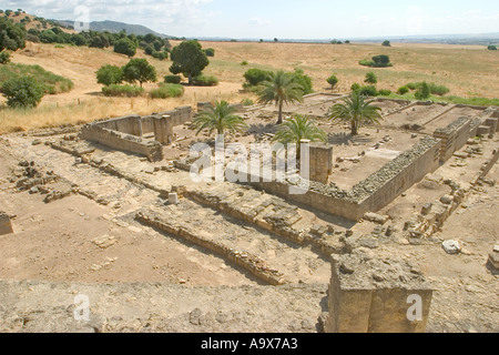 Madinat Al Zahra aka Medina Azahara Cordoba Province Spain The Mosque Stock Photo