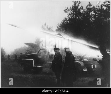 Soviet Rocket Launcher Stock Photo
