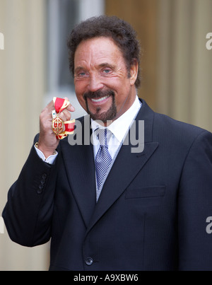 Sir Tom Jones Stock Photo