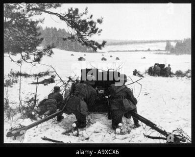 German Anti Tank Gun Stock Photo