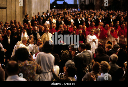 Pope John Paul ll   in St Peters Basilica Rome Italy Stock Photo