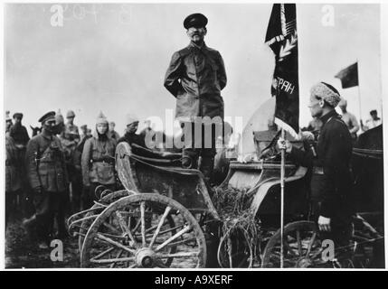 Kalinin Red Army 1920 Stock Photo