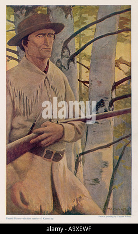 Daniel Boone Adney Stock Photo