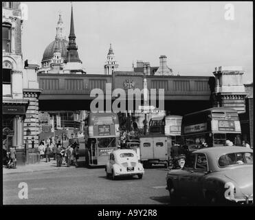 Ludgate Hill 1960s Stock Photo