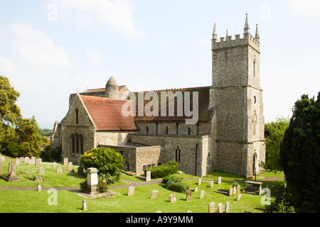 St Leonard's church, Hythe, Kent, England. Stock Photo