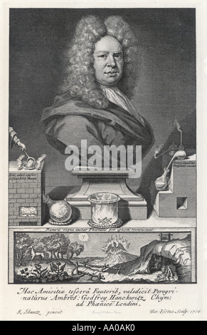 Hanckwitz ? 1756 Stock Photo