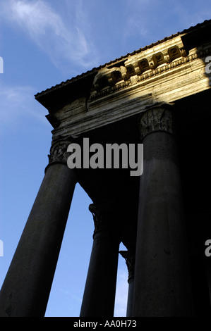 The Roman Pantheon Rome Italy Stock Photo