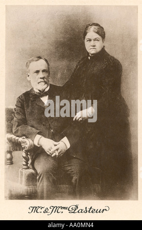 Louis Pasteur Wife Stock Photo