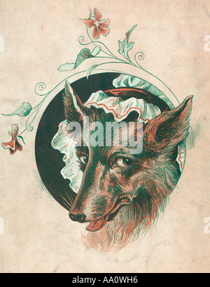 Red Riding Hood Wolf Stock Photo