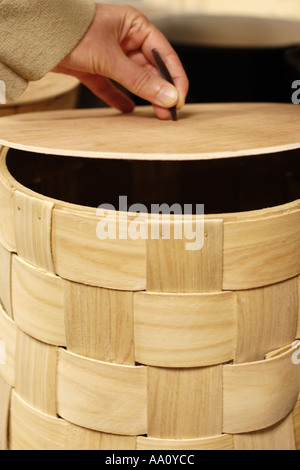 close up of woven basket Stock Photo - Alamy