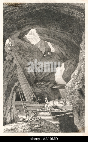 Swedish Iron Mine Stock Photo