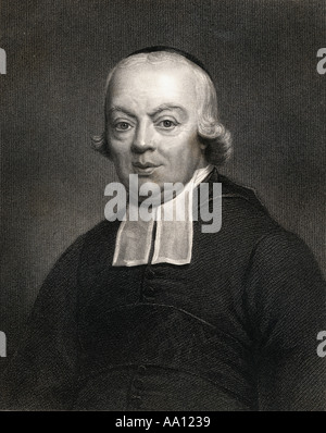 Charles Michel de L Epee, 1712 - 1789, Abbé De L Epée. A philanthropic priest and inventor of the sign alphabet Stock Photo