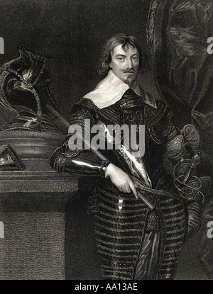 Robert Rich, 1587 - 1658, 2nd Earl of Warwick, Baron Rich. English colonial administrator, advocate of religious toleration in North American colonies. Stock Photo