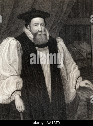 George Abbot, 1562 - 1633. Archbishop of Canterbury. Stock Photo