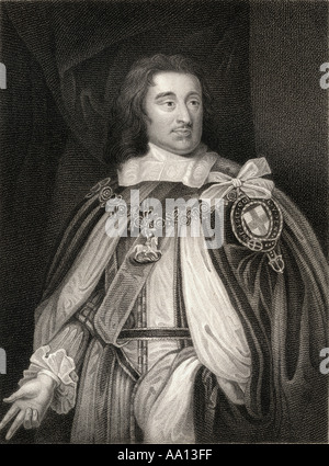 George Monck, 1st Duke of Albemarle, 1608 – 1670.  English soldier and politician. Stock Photo