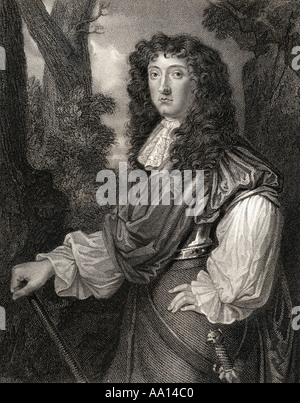 John Graham of Claverhouse, 1st Viscount of Dundee, Lord Graham of Claverhouse, 1649 - 1689. Scottish soldier aka Bonnie Dundee. Stock Photo