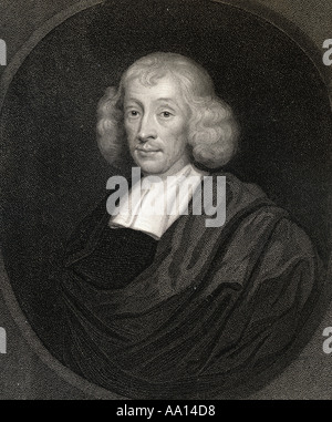 John Ray, also spelled Wray, 1627 - 1705. Leading 17th century English naturalist and botanist Stock Photo