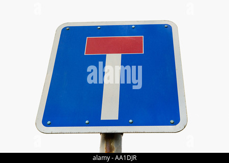 Dead end sign Stock Photo