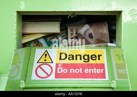 Recycling bank Stock Photo