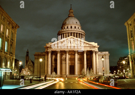 Paris Panthéon Place des Grands Hommes Stock Photo