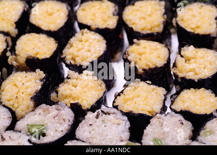Makizushi Rolled Sushi Stock Photo