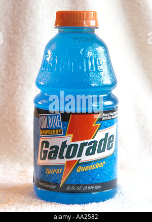 Bottle of Gatorade with the old style branding, USA Stock Photo